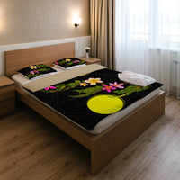 Palau Polynesian Bedding Set - Plumeria Tribal - Polynesian Pride