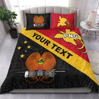 (Custom Personalised) Papua New Guinea Rugby Bedding Set The Kumuls PNG LT13 Red - Polynesian Pride