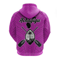 Achagigu Guam Canoe Club Zip up Hoodie LT12 - Polynesian Pride