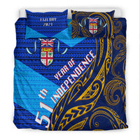 Fiji Day Beddings Set - 51th Year Of Independence - LT20 - Polynesian Pride