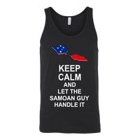 Samoa T Shirt Samoan Flag Keep Calm, Let Samoan Guy Handle It - Polynesian Pride