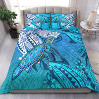 Hawaiian Islands Bedding Set Turtle Mix Hawaii Polynesian Blue LT13 Blue - Polynesian Pride
