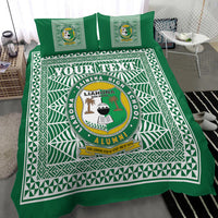 (Custom Personalised) Liahona High School Bedding Set Tonga Pattern LT4 - Polynesian Pride