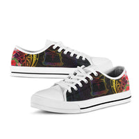 Tokelau Low Top Shoes - Tropical Hippie Style - Polynesian Pride