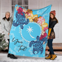 Chuuk Custom Personalised Premium Blanket - Tropical Style - Polynesian Pride