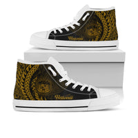 Hawaii High Top Shoes - Wings Style - Polynesian Pride