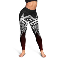 American Samoa Polynesian Women Legging - Lighting Piece - Polynesian Pride
