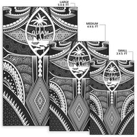 Polynesian Area Rug - Guam Symbols With Poly Patterns - Polynesian Pride
