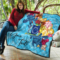Cook Islands Custom Personalised Premium Quilt - Tropical Style - Polynesian Pride