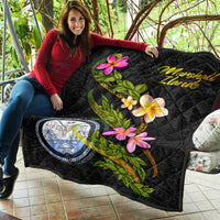 Marshall Islands Polynesian Quilt - Plumeria Tribal - Polynesian Pride