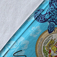 Hawaii Custom Personalised Premium Blanket - Tropical Style - Polynesian Pride