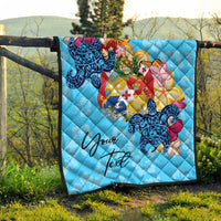 Tonga Custom Personalised Premium Quilt - Tropical Style - Polynesian Pride