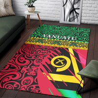 Vanuatu Dreamy Area Rug Flag and Pattern LT13 - Polynesian Pride