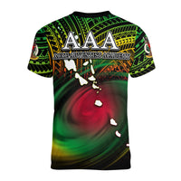 Aore Adventist Academy V neck T Shirt LT6 - Polynesian Pride