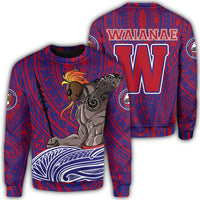 Hawaii Sweatshirt - Waianae Sweatshirt AH Unisex Red - Polynesian Pride