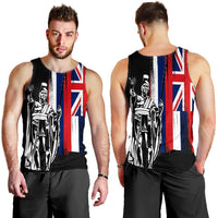 Hawaiian - Hawaii King Flag Tank Top - AH - Polynesian Pride