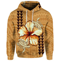 Custom Hawaiian Hawaiian Vintage Hibiscus Hoodie - Polynesian Pride