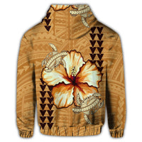 Hawaiian Hawaiian Vintage Hibiscus Hoodie - Polynesian Pride