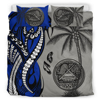 American Samoa Bedding Set - Classical Coconut Tree - Polynesian Pride