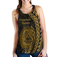 American Samoa Women's Racerback Tank - Wings Style - Polynesian Pride