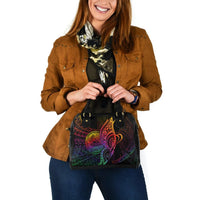 American Samoa Shoulder Handbag - Butterfly Polynesian Style - Polynesian Pride