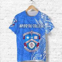 Tonga Apifoou College T Shirt Simple Vibes LT8 - Polynesian Pride