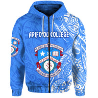 Tonga Apifoou College Zip Hoodie Simple Vibes LT8 - Polynesian Pride