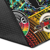 Vanuatu Mix Maori And Aboriginal Area Rug LT6 - Polynesian Pride