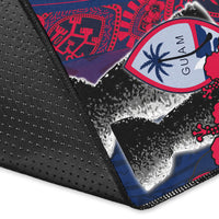 Guam Chamorro Area Rug Flag Color Style LT6 - Polynesian Pride