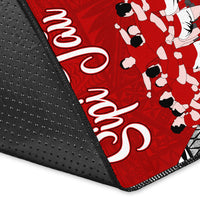 Tonga Rugby Ikale Tahi Sipi Tau Area Rug - LT2 - Polynesian Pride