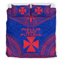 Wallis And Futuna Flag Polynesian Chief Duvet Cover Set - Polynesian Pride