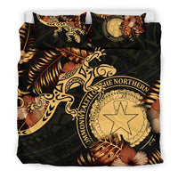 Polynesian Duvet Cover Set - Northern Mariana Islands Duvet Cover Set Lizrad Lucky - Polynesian Pride