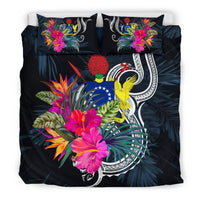 Polynesian Bedding Set - Cook Islands Duvet Cover Set Tropical Flowers - Polynesian Pride