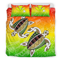 Hawaii Bedding Set - Hawaii Turtle Kanaka Maoli Bedding Set - Polynesian Pride