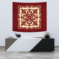 Hawaiian Quilt Royal Tapestry - Polynesian Pride