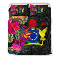 Cook Islands Bedding Set - Polynesian Hibiscus Pattern - Polynesian Pride