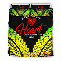 Hawaii Bedding Set - A Piece Of My Heart - Polynesian Pride