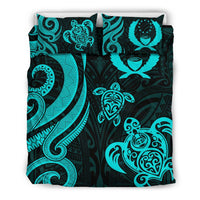 Pohnpei Micronesian Bedding Set - Tentacle Turtle - Polynesian Pride