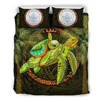 Palau Bedding Set - Polynesian Turtle Palm Tree - Polynesian Pride