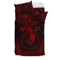 Yap Polynesian Chief Duvet Cover Set - Red Version - Polynesian Pride