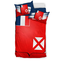 Wallis And Futuna Duvet Cover Set - Wallis And Futuna Coat Of Arms Premium - Polynesian Pride