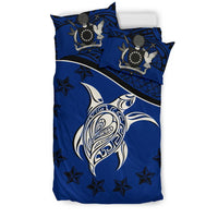 Cook Islands Bedding Set Dark Blue Dark Blue - Polynesian Pride