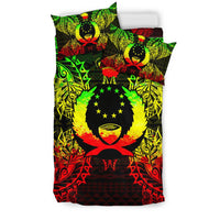 Polynesian Bedding Set - Pohnpei Duvet Cover Set Map Reggae - Polynesian Pride