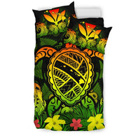 Hawaii Bedding Set - Hawaii Turtle Polynesian Reggae Bedding Set - Kuly Style - Polynesian Pride