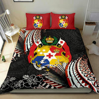 Tonga Coat Of Arms Ngatu Bedding Set - Polynesian Pride