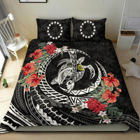 Polynesian Duvet Cover Set - Cook Islands Bedding Set Polynesia Map Turtle Hibiscus - Polynesian Pride