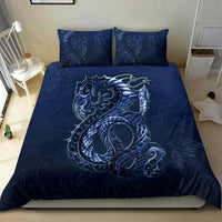 New Zealand Bedding Set, Maori Manaia Duvet Cover With Two Pillow Cases - Polynesian Pride