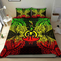 Polynesian Bedding Set - Vanuatu Duvet Cover Set Map Reggae - Polynesian Pride