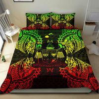 Polynesian Bedding Set - Fiji Duvet Cover Set Map Reggae - Polynesian Pride