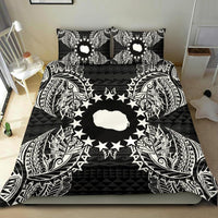 Polynesian Bedding Set - Cook Islands Duvet Cover Set Map Black - Polynesian Pride
